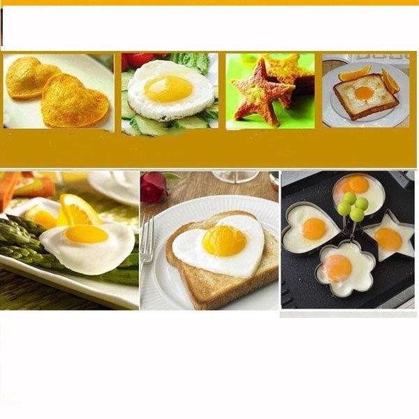 Stainless Steel Egg & Pancake Ring Molds
