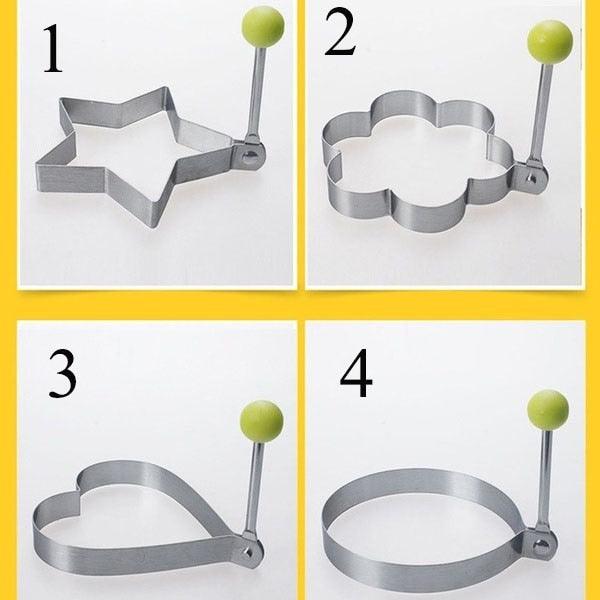 Stainless Steel Egg & Pancake Ring Molds