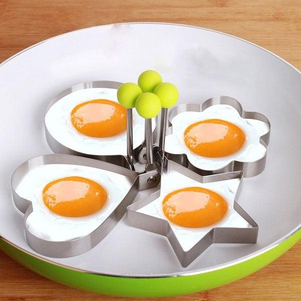 Stainless Steel Egg & Pancake Ring Molds